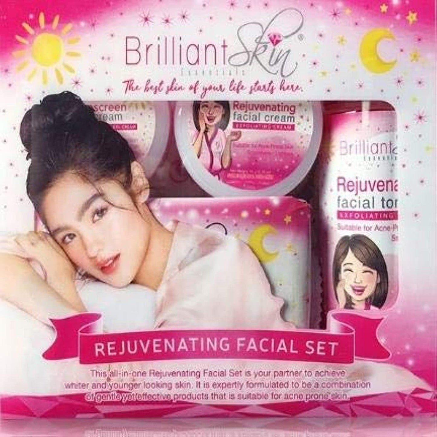 BRILLIANT SKIN Whitening Set for Skin