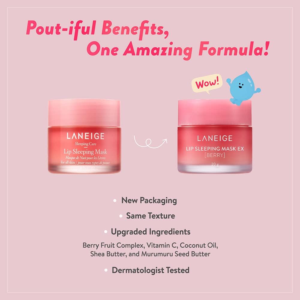 LANEIGE-LIP SLEEPING MASK (BERRY)