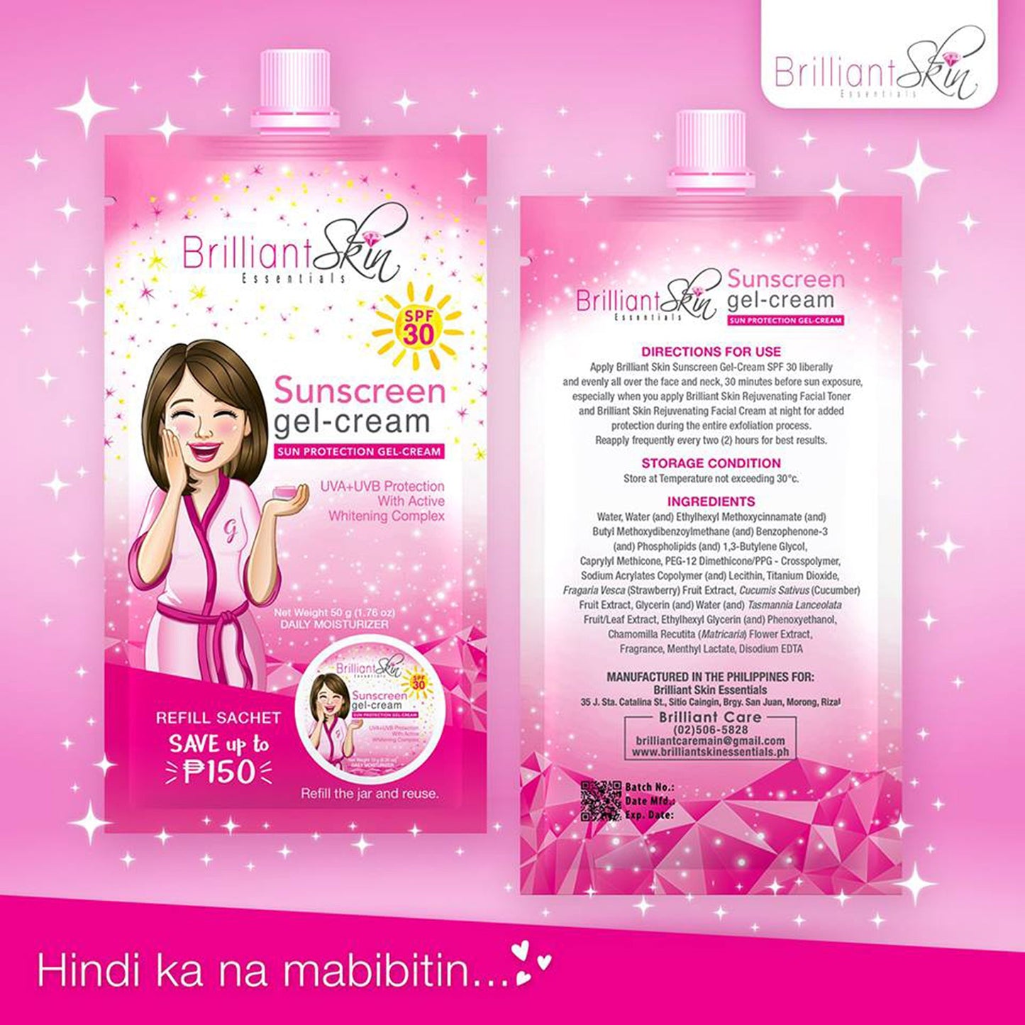 Brilliant Skin Essentials Sunscreen Gel-Cream 50g