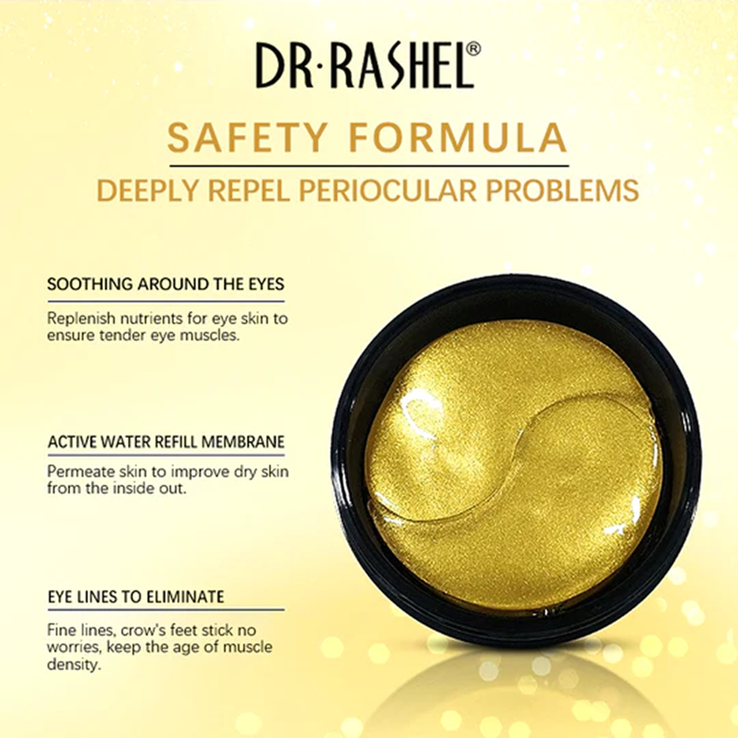 Dr-Rashel 24K Gold Collagen Hydrogel Eye Mask
