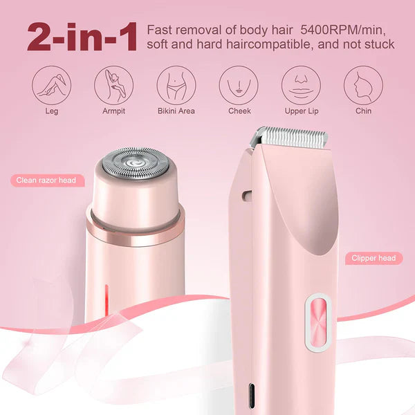 SmoothSilk™ Flawless Hair Remover – Face, Body & Bikini Care