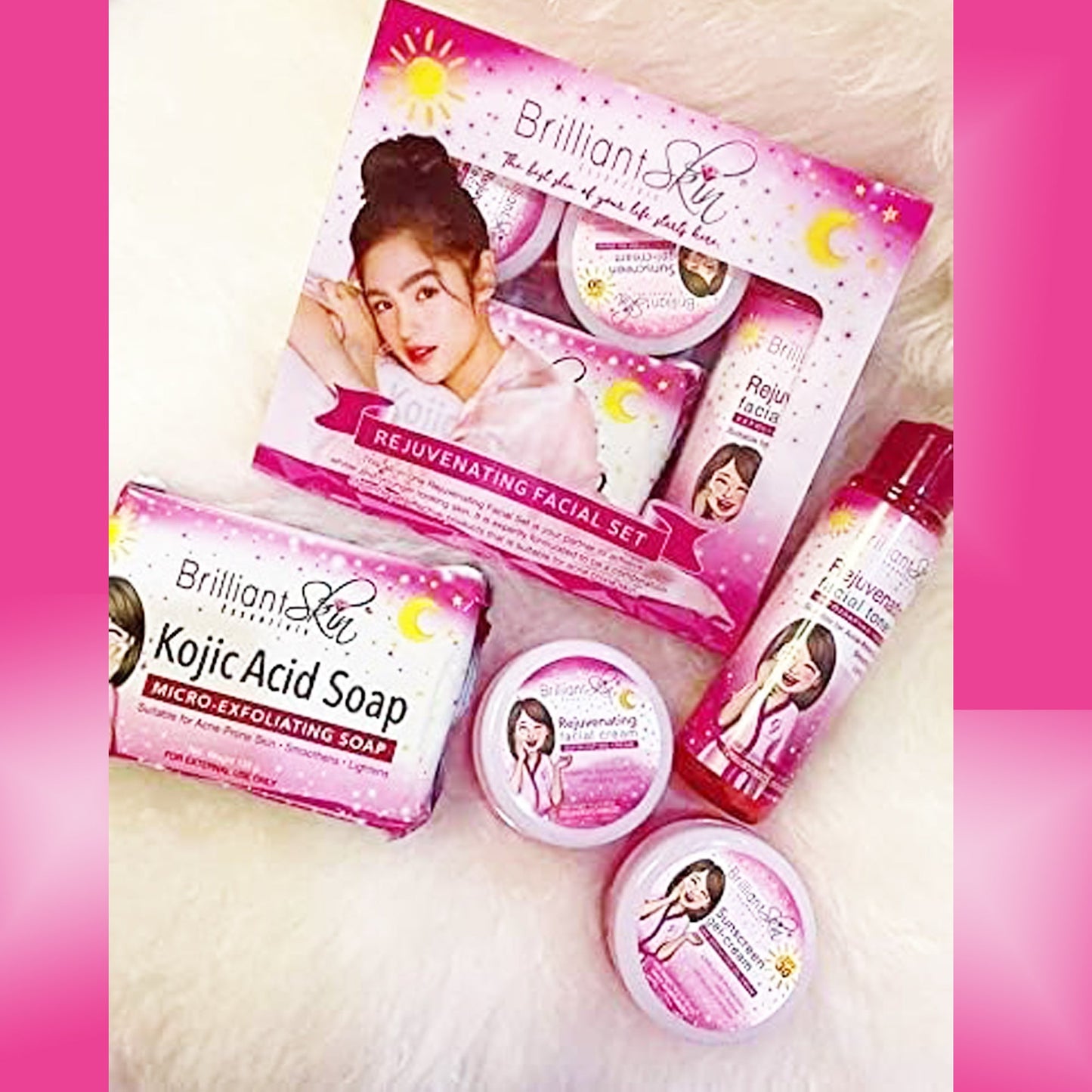 BRILLIANT SKIN Whitening Set for Skin