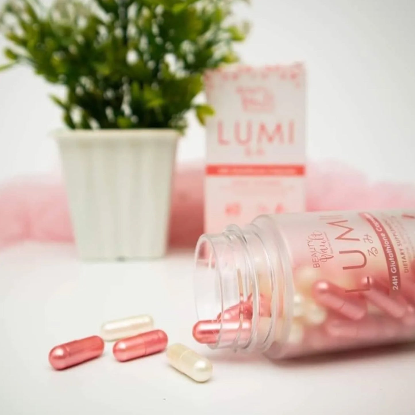 Beauty Vault LUMI 24H Glutathione Capsules