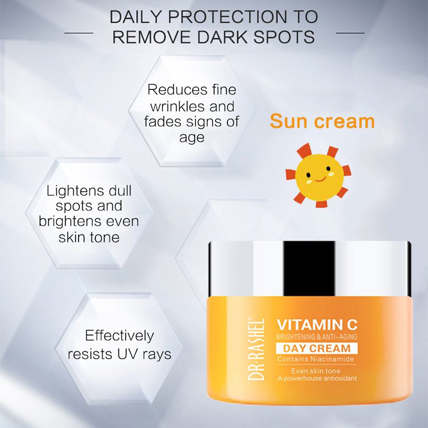 Dr-Rashel Vitamin C Anti-Aging and Brightening Day Cream