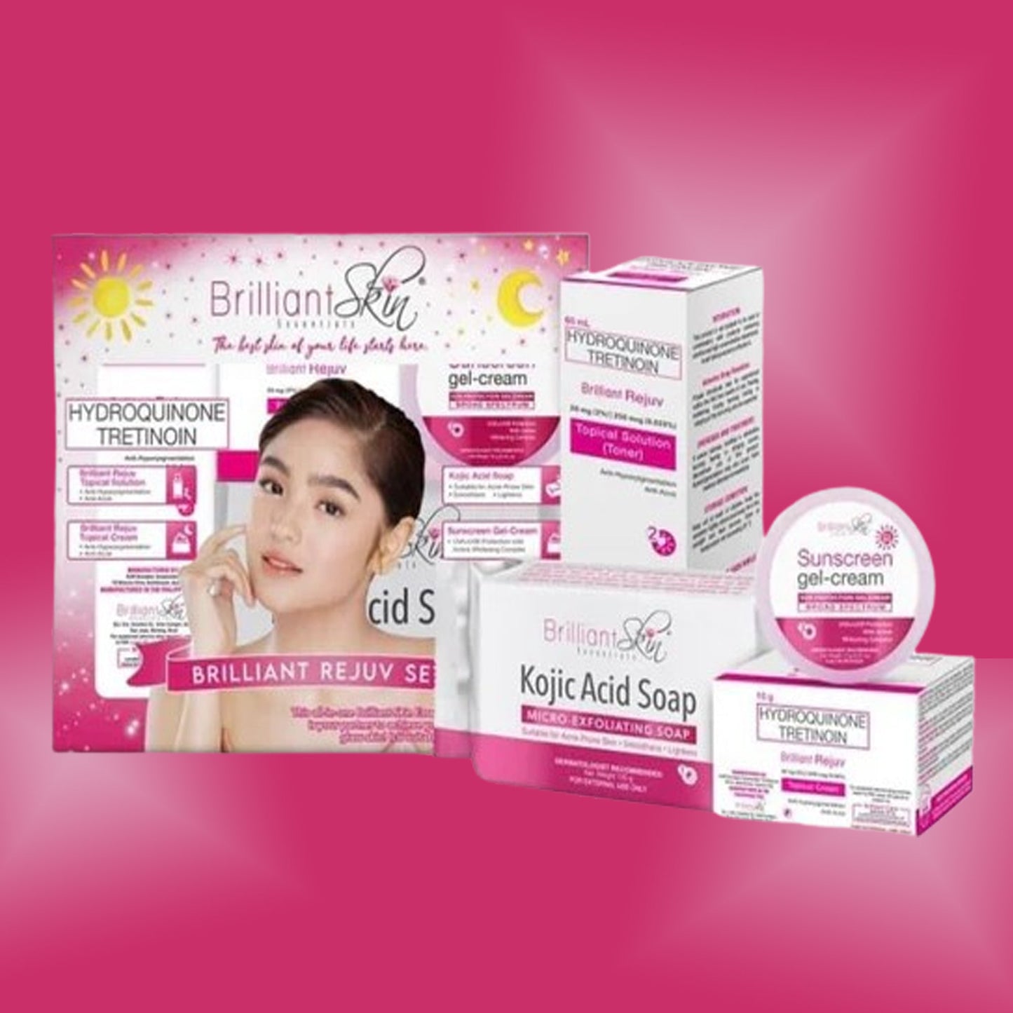 Brilliant Skin NEW Rejuvenating Facial Set STRONG