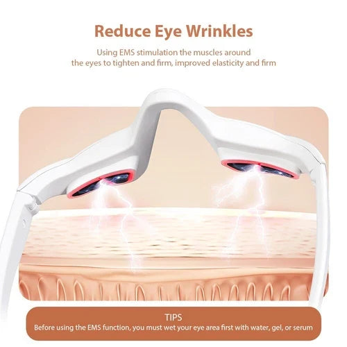 Red Light Therapy Glasses Eye Massager