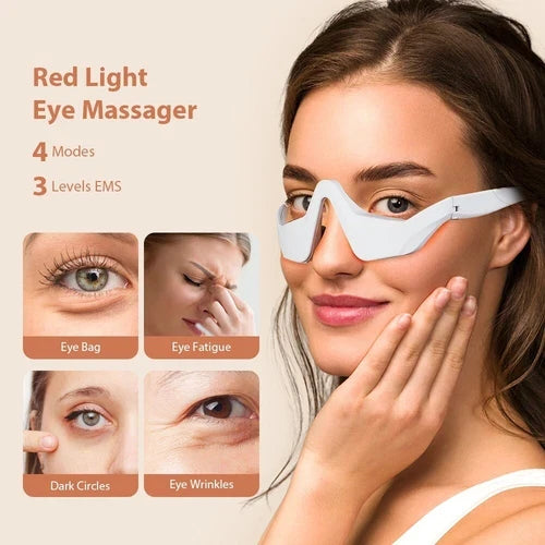 Red Light Therapy Glasses Eye Massager